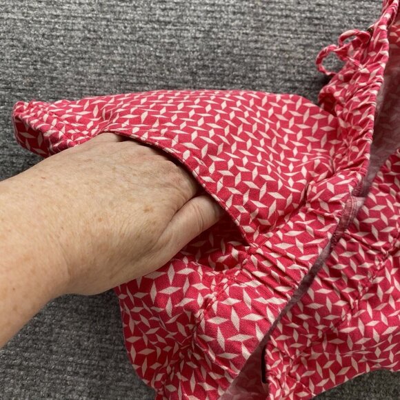 J Crew Shorts Womens Large Pink Drawstring Elastic Waist‎ Linen Blend Athleisure - Picture 14 of 15